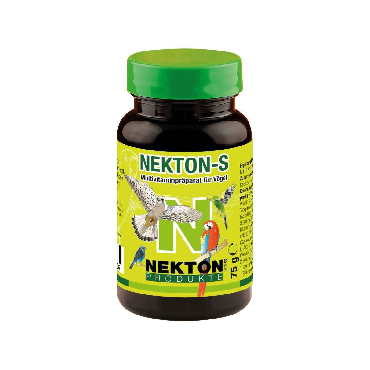 NEKTON- S preparat wielowitaminowy dla wszystkich gatunków Papug 75g