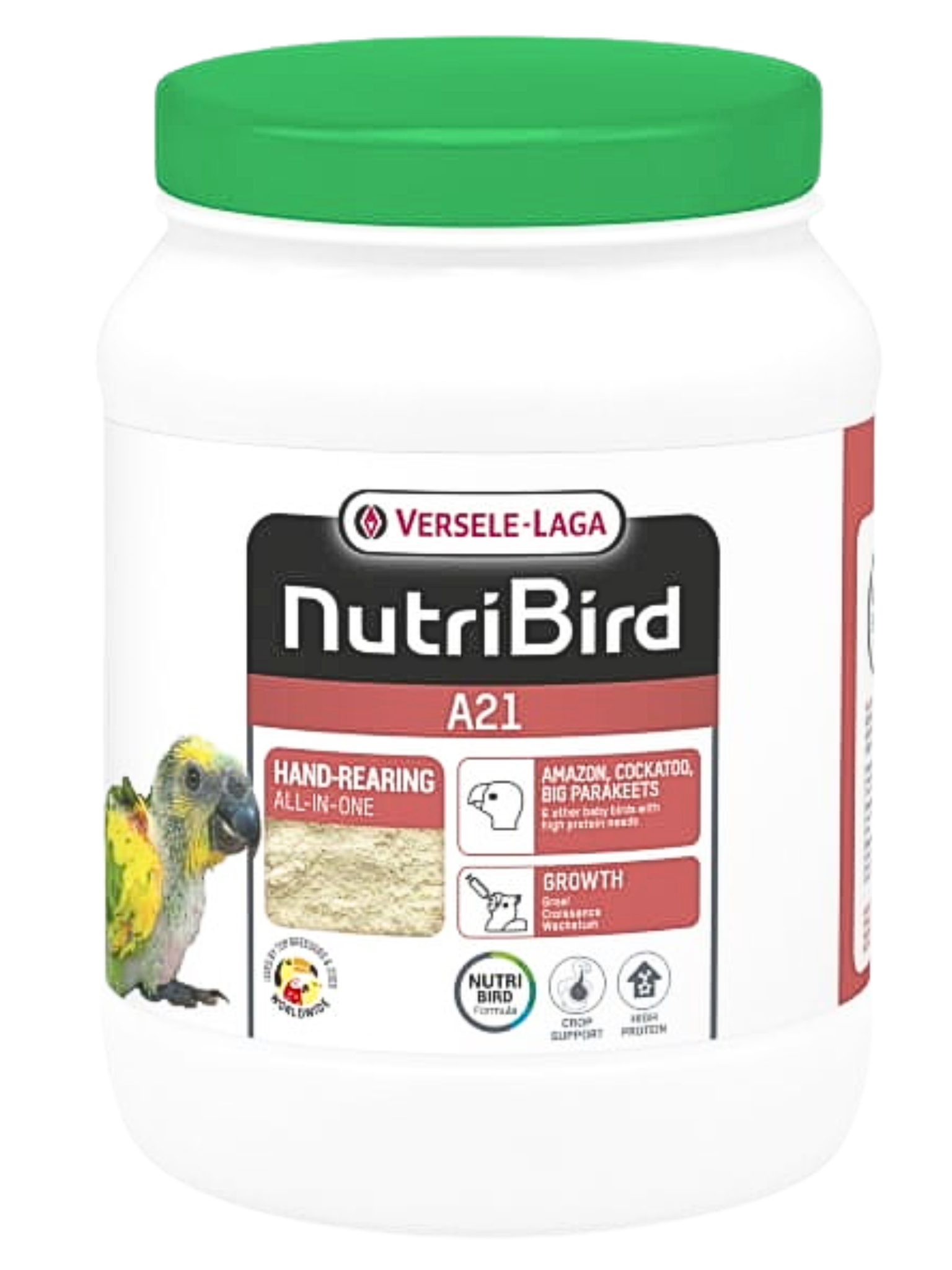 Versele Laga NutriBird A21 800g - pokarm do odchowu piskląt (21% białka)