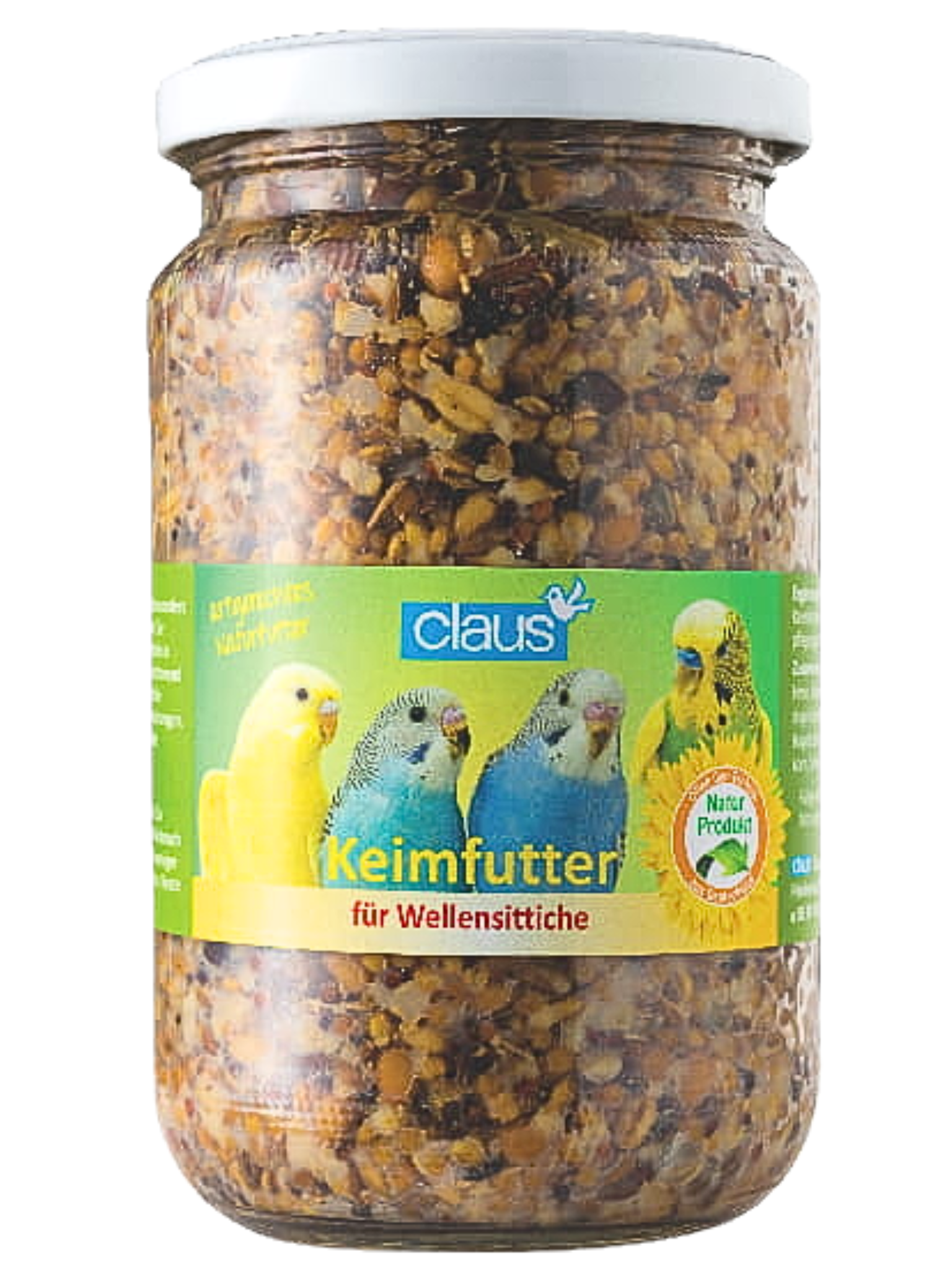 Claus Keimfutter - Naturalne Kiełki dla PapUzek falistych i innych małych PaPug 370ml