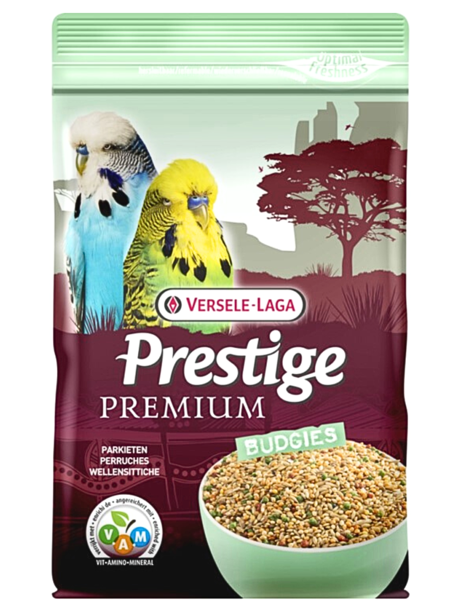 Versele Laga Budgies Premium 2,5kg pokarm dla papużek falistych